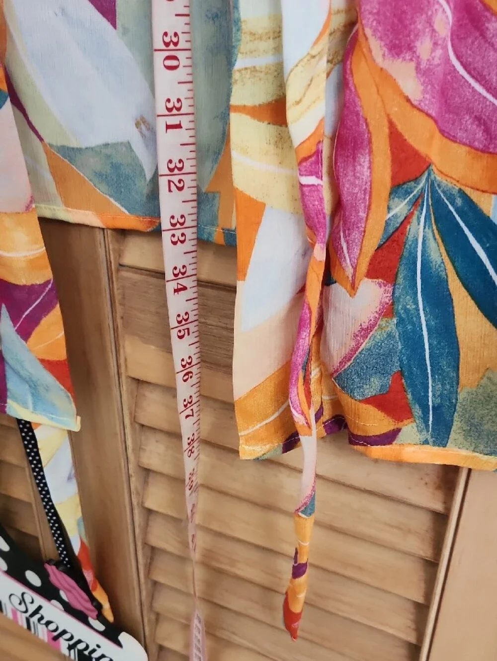 A New Day Multicolor Floral Tie-Waist Swim Cover Up